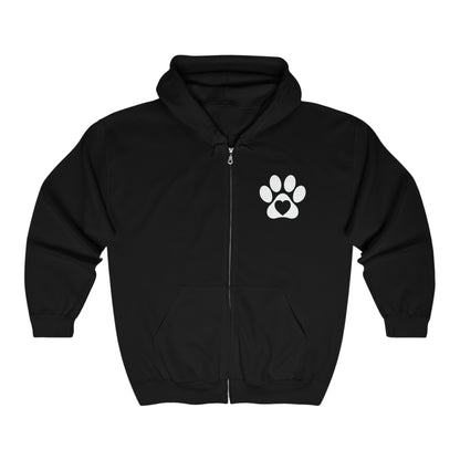 Retro Goldendoodle Vibe Zipper Hoodie