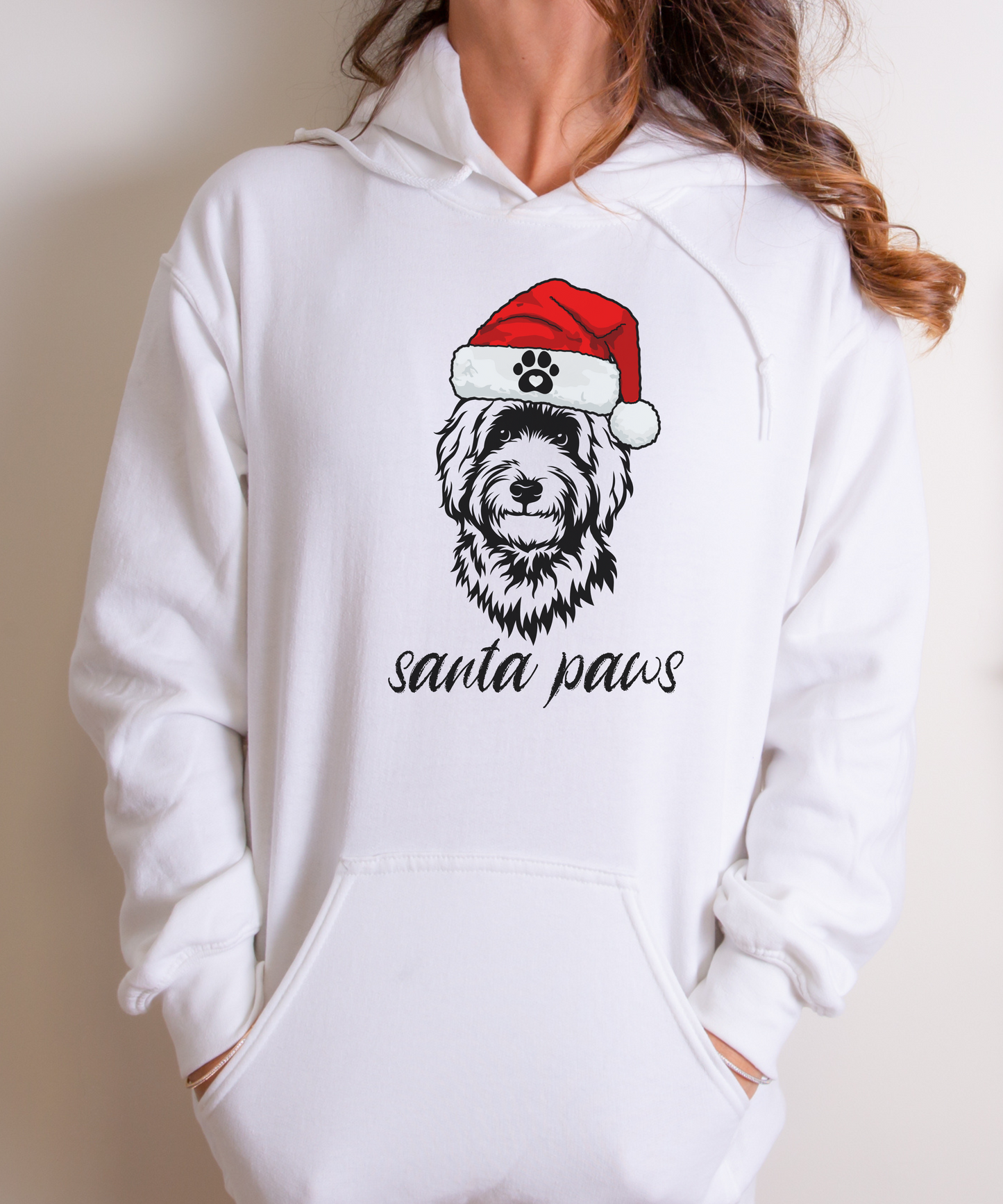 Goldendoodle Santa Paws Hoodie