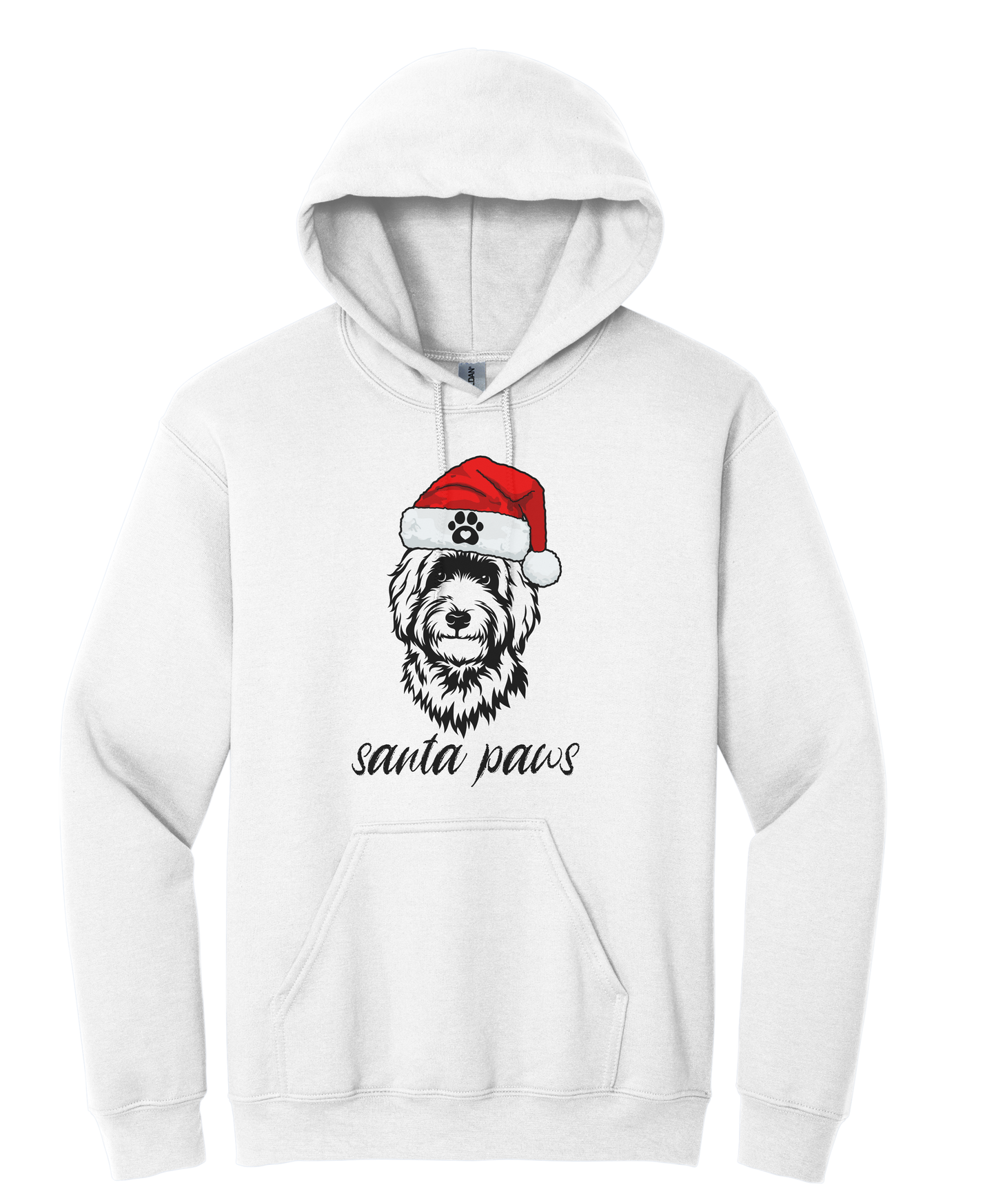 Goldendoodle Santa Paws Hoodie