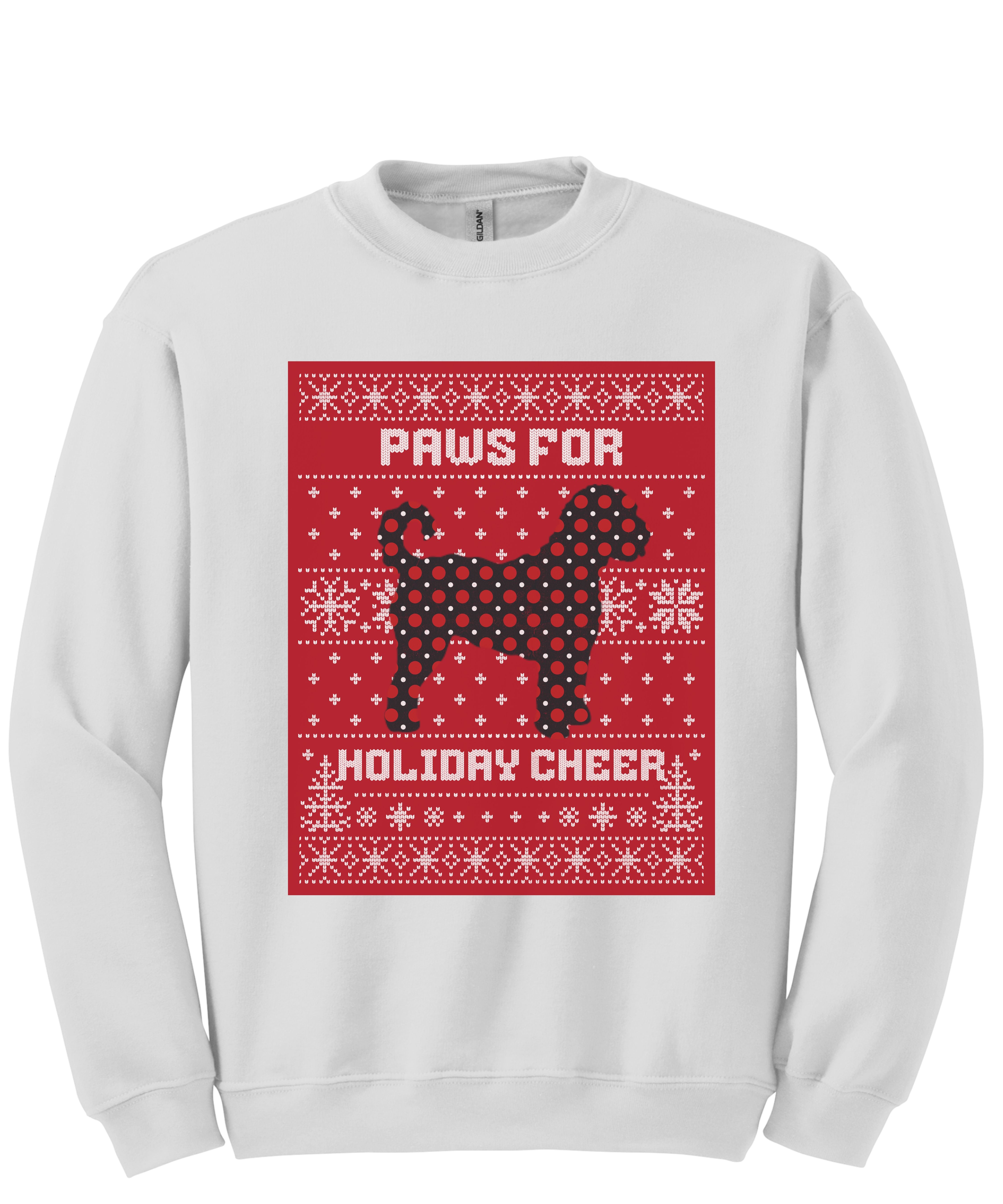 Goldendoodle christmas sweater best sale